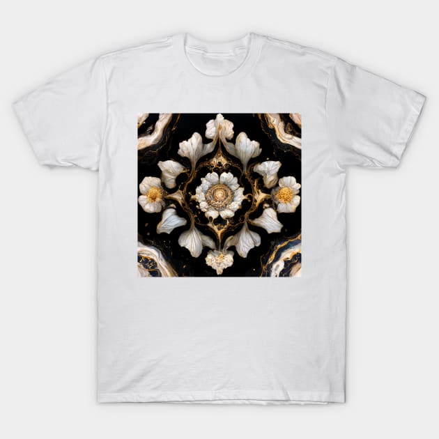 Baroque Parisian Marble VI T-Shirt by marbleco